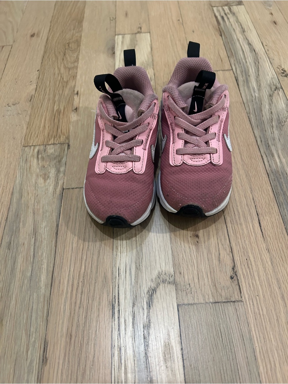 Nike Kids Mauve and Light Pink Sneakers